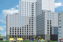 1к 46,5 м2, 8/18 эт. ЖК Омега