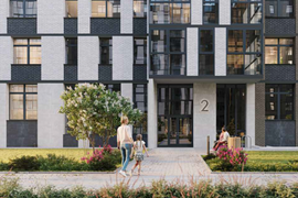 2к 56,8 м2, Первый на Правом