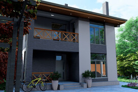 Дом 130 м2, Чехов Парк