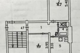 2-к. квартира, 46,8 м², 5/5 эт.