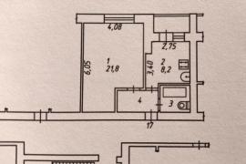 1-к. квартира, 37,5 м², 2/5 эт.