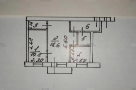 2-к. квартира, 45,4 м², 3/5 эт.