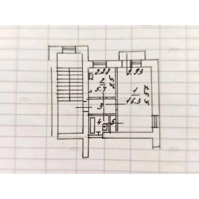 1-к. квартира, 28,7 м², 4/5 эт.